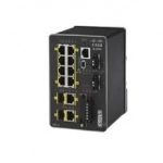 Switch ethernet durci 10 ports, 8 x RJ-45 10/100Mbps + 2 SFP 10/100/1000Mbps managé Layer 2