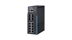 Product 8-Port Gigabit Managed Industrial PoE Switch with 4 10G SFP+ Ports Image