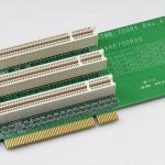 Adaptateur riser card pour carte mère industrielle, PCI to 3 PCI A201-1,RoHS