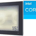 Panel PC  tactile résistif 15" 4:3 fanless avec intel core i3