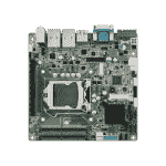 Carte mère industrielle, miniITX LGA1151 VGA/DP/HDMI/PCIex16/2GbE,RoHS