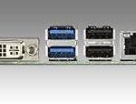 Carte mère industrielle, miniITX SOC 412HC DP/LVDS/DVI-I/eDP/mPCIe/2Gb