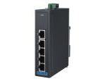 Switch ethernet Rail Din 5 ports 10/100Mbps -40°C ~ 75°C