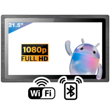 Produit Web Panel 21,5" fanless IP65 Android ARM 16:9 grand format bluetooth, WiFi et ethernet Image