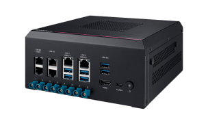 Produit PC CANBus IA NVIDIA Jetson 2070 TFLOPS hauts débits LAN , SFP28, x2 ports PoE avec HDMI 4K Image