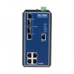 Switch Rail DIN industriel 4 ports + 2 x 1Gb Managé