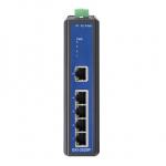 Switch rail DIN industriel 5 ports 10/100 Mbps dont 4 POE