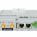 Routeur 4G/LTE industriel, 2 x LAN, 2x SIM, USB 2.0, boitier en métal, alimentation, Kit rail Din et 1 antenne