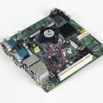 Carte mère industrielle, ATOM N450 1.6G MINI ITX w/VGA,LVDS,2GbE,6COM