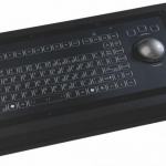 Clavier marine IEC-60945 trackball 50mm IP67 USB Russe à poser sur table