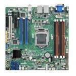 Carte mère industrielle pour serveur, LGA 1150 uATX Server Board with 2 PCIe x8, 1 LAN