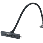 Module d'extension pour PC industriel fanless, DVP-7016HE_DVI cable_iDoor bracket