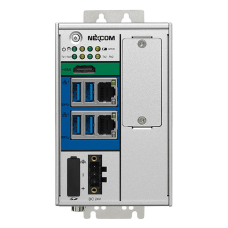 Product Fanless compact PC Intel Atom Dual Core x1 HDMI, x2 LAN GB, x4 USB, GPIO and x2 COM DB9 Image