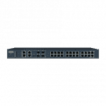 Switch rack industriel 24 ports Gb + 4 ports Combo Gb -40 ~ 70°C