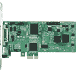 Carte industrielle d'acquisition vidéo, 1ch DVI/YPbPr/S-video/composite PCIe-L SW card