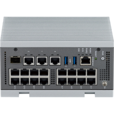 Produit Passerelle réseau combo switch avec 16 ports LAN rail DIN Image