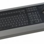 Clavier IEC-60945 marine sur table IP65 LED trackball 50mm USB QWERTZ Allemagne