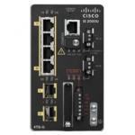 Switch ethernet industriel 4 ports 10/100Mbps RJ45 + 2 ports SFP 10/100/1000Mbps, Managé Layer 2 -40°C +75°C