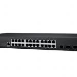 Switch industriel 24 ports GB + 4 ports 10G managed