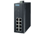 Switch ethernet PoE industriel Gigabit non managé x8 ports RJ45 GbE