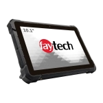Tablette durcie 10" étanche IP65, 6Go RAM / 128Go SSD, Windows 10, WiFi & Bluetooth