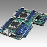 Carte mère industrielle pour serveur, LGA2011-R3 EATX SMB w/8 SATA/3 PCIe x16/4 GbE/I
