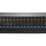 Serveur de stockage 2U 24 baies disques avec deux contrôleurs de stockage spécialement conçu pour l'industrie