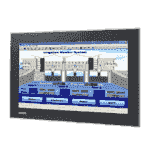 Ecran tactile industriel 21.5" capacitif et IP66 en façade