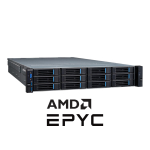 Serveur 2U rackable avec double processeur AMD EPYC 9005/9004