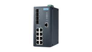 Produit Switch ethernet et fibre managé x8 Gb + x4 SFP haute tolérance thermique (-40°C à 75°C) X-Ring Image