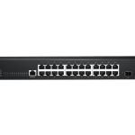 Switch ethernet 24 ports 1Gbps + 4 x SFP administrable L2