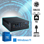PC fanless vision industrielle avec Intel Core I7