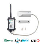 Capteur d'ouverture et de fermeture de porte LoRaWAN,NB-IoT,LTE