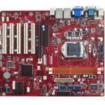 Carte mère industrielle, H61 LGA 1155 ATX Motherboard w/ PCIex 16, 2 LAN