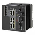 Switch ethernet durci 12 ports - 4 x GB  uplinks, 4xRJ45 10/100Mbps, 4 x RJ45 10/1000Mbps PoE+ Administrable