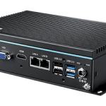 PC Fanless compact avec Intel J3455, 4 x RS232, 2 x RS485, 2 x USB 3.0, 2 x USB 2.0, 1 x HDMI, 1 x VGA