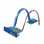 Module iDoor de communication et d'acquisition de données, PCM-24U2U3, 2-Port USB 3.0, mPCIe