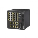 Switch ethernet durci 16 ports, 16 x RJ-45 10/100Mbps + 2 SFP 10/100Mbps + 2 Combo SFP 10/100/1000Mbps managé Layer 2