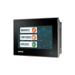 Panel PC fanless 7" pour client léger, mode kiosque inclus (navigateur web et prise en main à distance), IP 66 en façade avant, Yocto