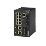 Switch ethernet durci 10 ports, 8 x RJ-45 10/100Mbps + 2 SFP 10/100Mbps managé Layer 2