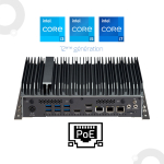 PC fanless Edge IA PoE équipé d'un processeur Intel Core I3, I5 et I7 de 12eme génération