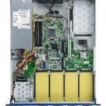 Plateforme PC pour application réseau, Haswell WS/Denlow,C226,4 Handle NMCs,PSU(1+1),1U