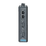 Passerelle industrielle série ethernet, 2-port passerelle modbus + Température étendue & iso