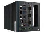 PC Fanless compact et puissant pour l'edge avec Intel iCore Intel® H420E chipset, 3 x COM, 6 x USB, 3 x LAN, 1 x PCIe x16
