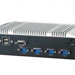 PC industriel fanless, Atom N2600 1.6GHz w/ HDMI+VGA+2*GbE+4*COM+6*USB