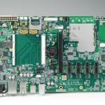 Carte de développement pour modules CPU QSEVEN LVDS 24bit