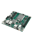 Carte mère industrielle Mini-ITX avec processeur Intel Core 13ème génération, double LAN et support quad-display