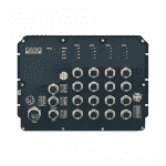 Switch Rail DIN EN50155 ferroviaire 16 x M12 + 1Gb WV