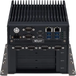 PC Fanless IA compatible i3, i5 et i7 avec 2 x HDMI, 4 x USB, 6 x COM, 2 x M.2 et une extension PCIe x16 pour GPU
