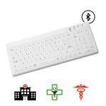 Clavier médical silicone sans fil bluetooth 105 touches mécaniques IP66